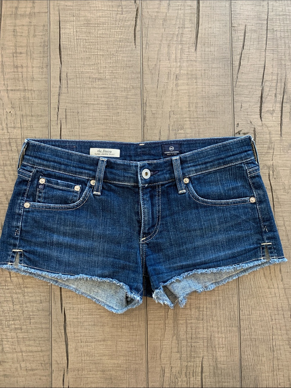 AG Adriano Goldschmied Daisy Denim Jean Shorts Size 26